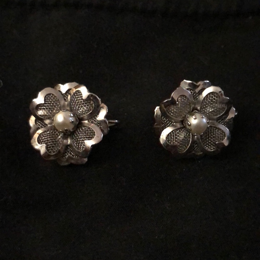 Vintage Coro Earrings - Picture 1 of 3